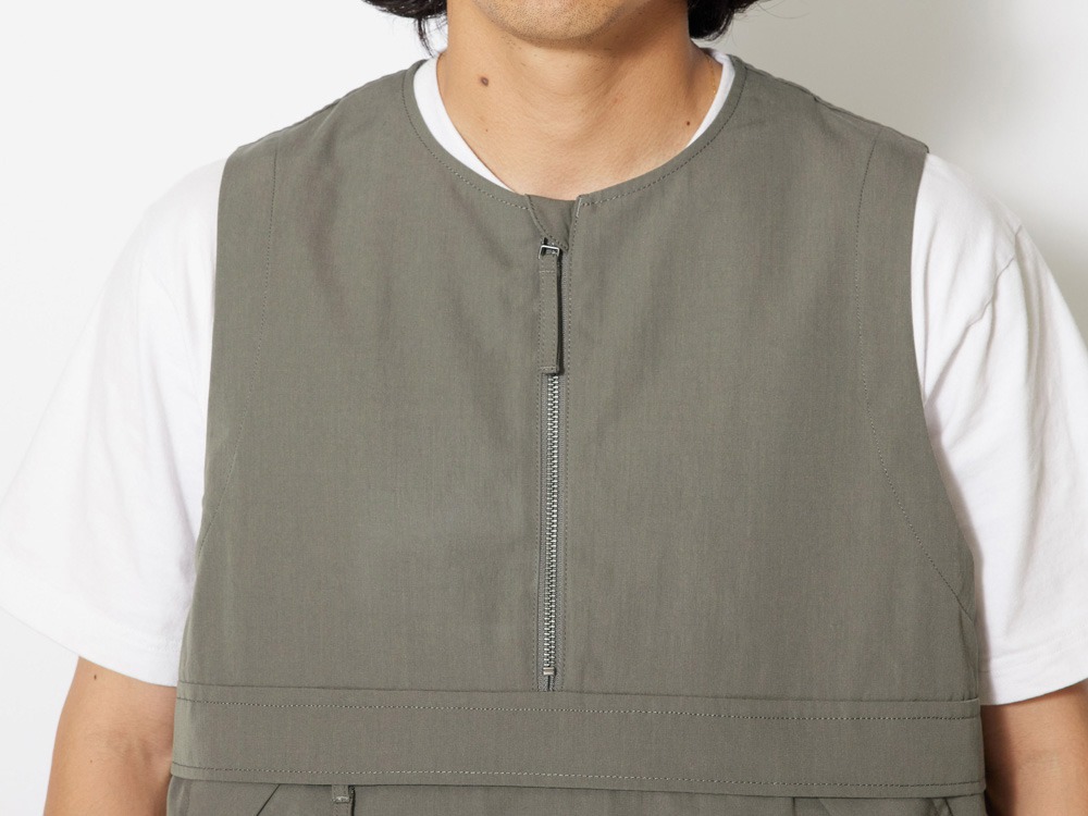 TAKIBI Weather Cloth Vest M Black