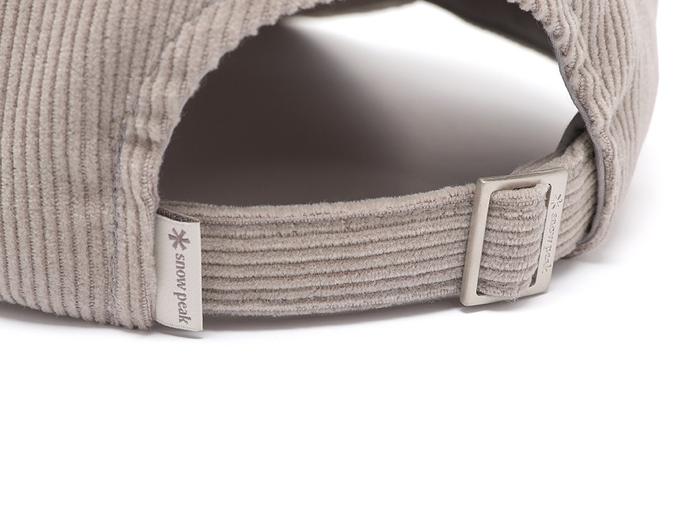 Corduroy Ball Cap M FOG GREY