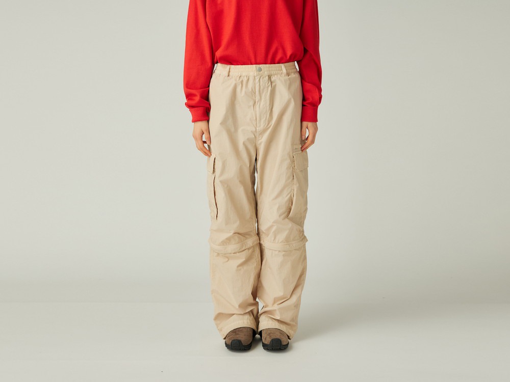 【先行予約商品】Garment Dyed Convertible Pants M BLACK
