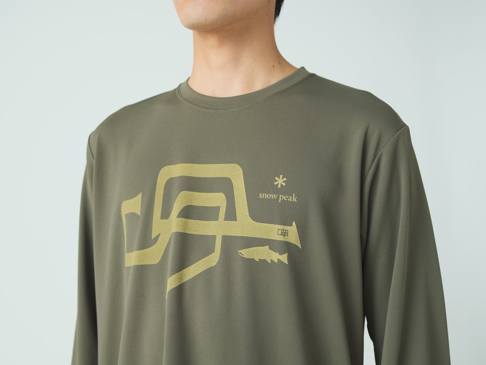 SP Logo Graphic Long Sleeve T-Shirt S WHITE