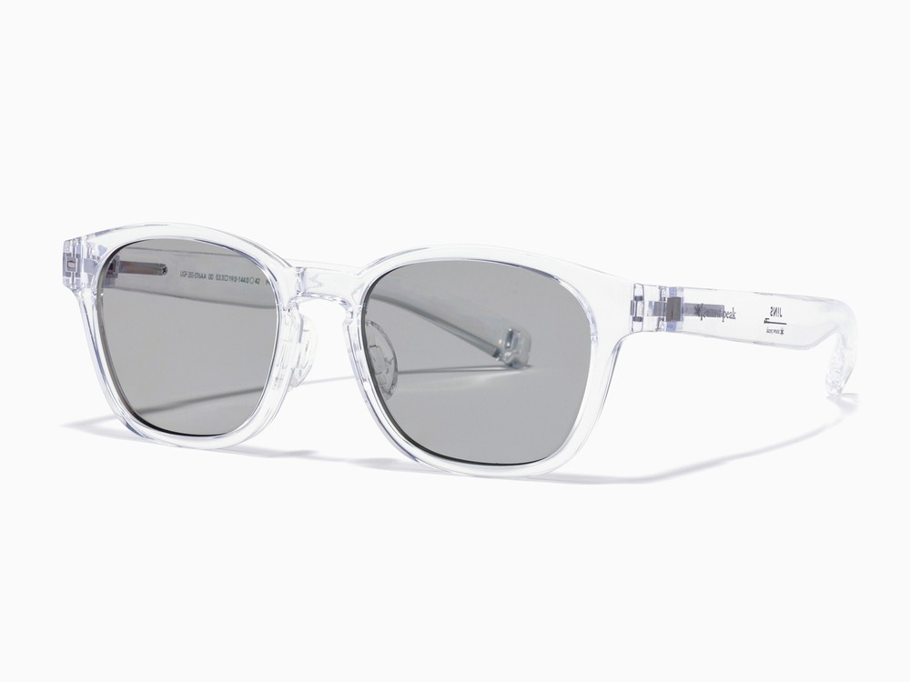 JINS × Snow Peak SUNGLASSES ＋360°(Wellington) Clear 偏光