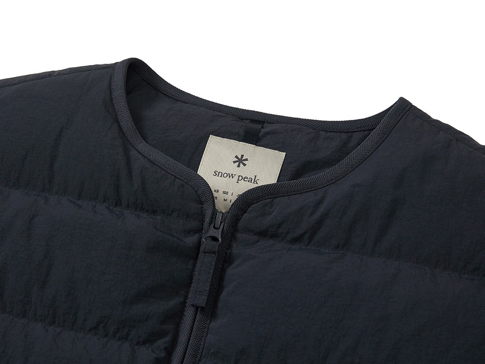 Land Lightweight Down Vest M DARK NAVY