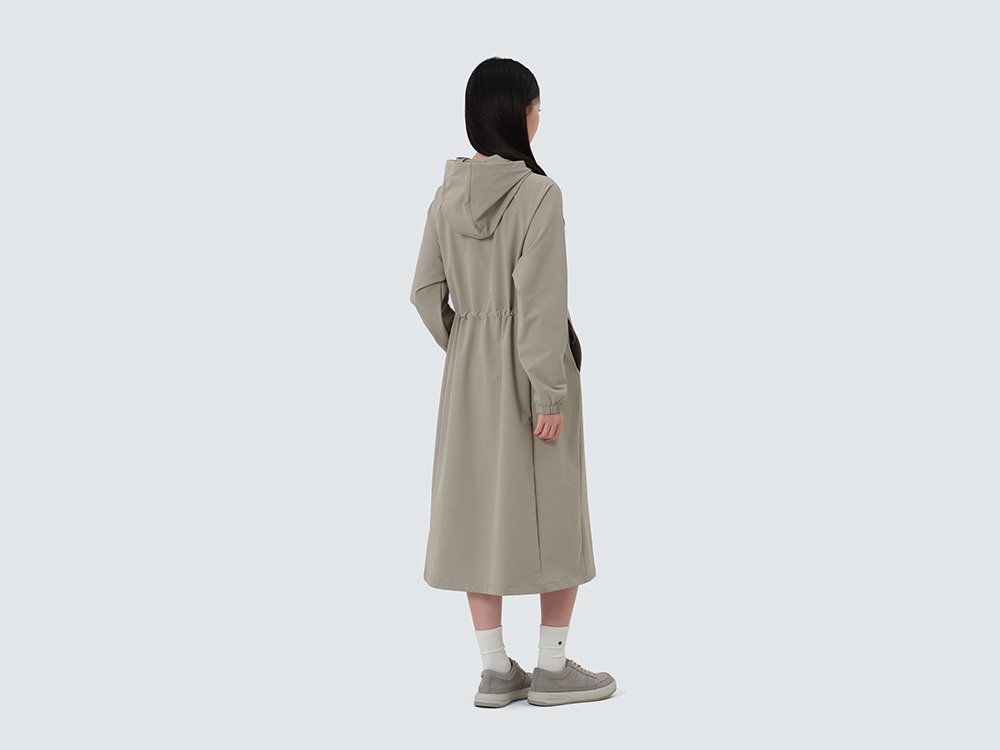 Lago Women's Dress S KHAKI BEIGE