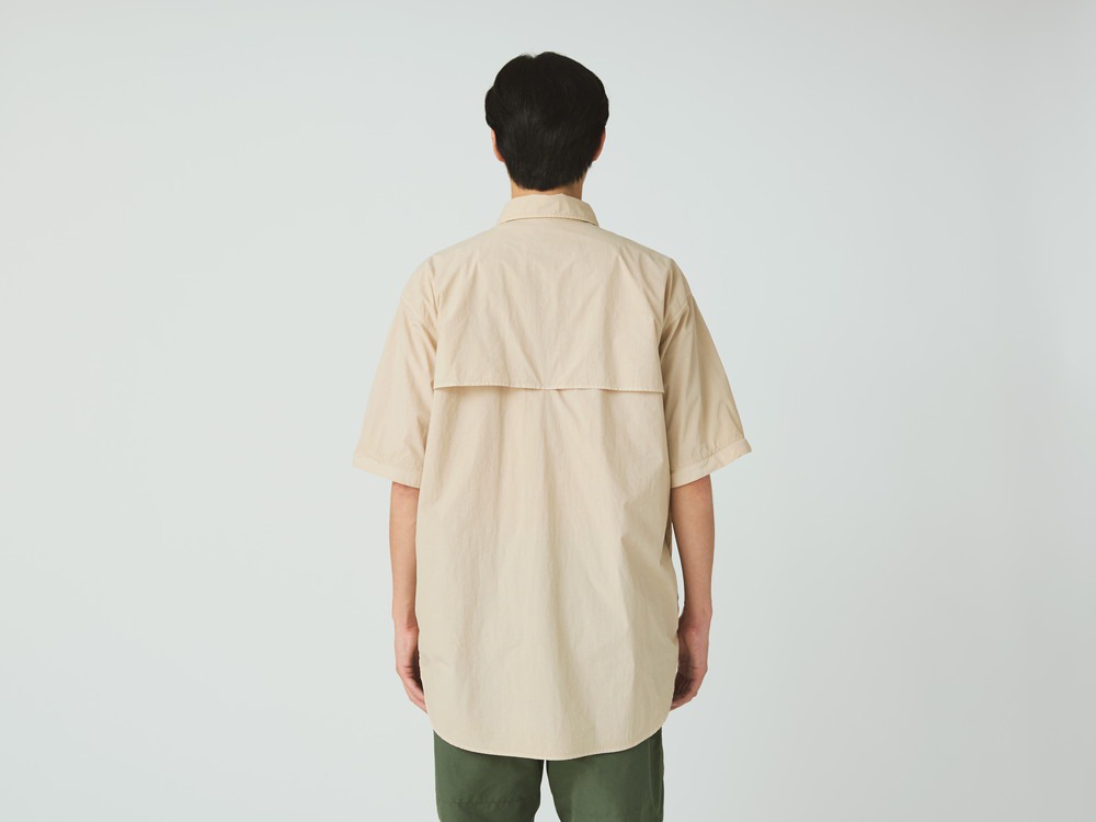 【先行予約商品】Garment Dyed Convertible Shirt M IVORY