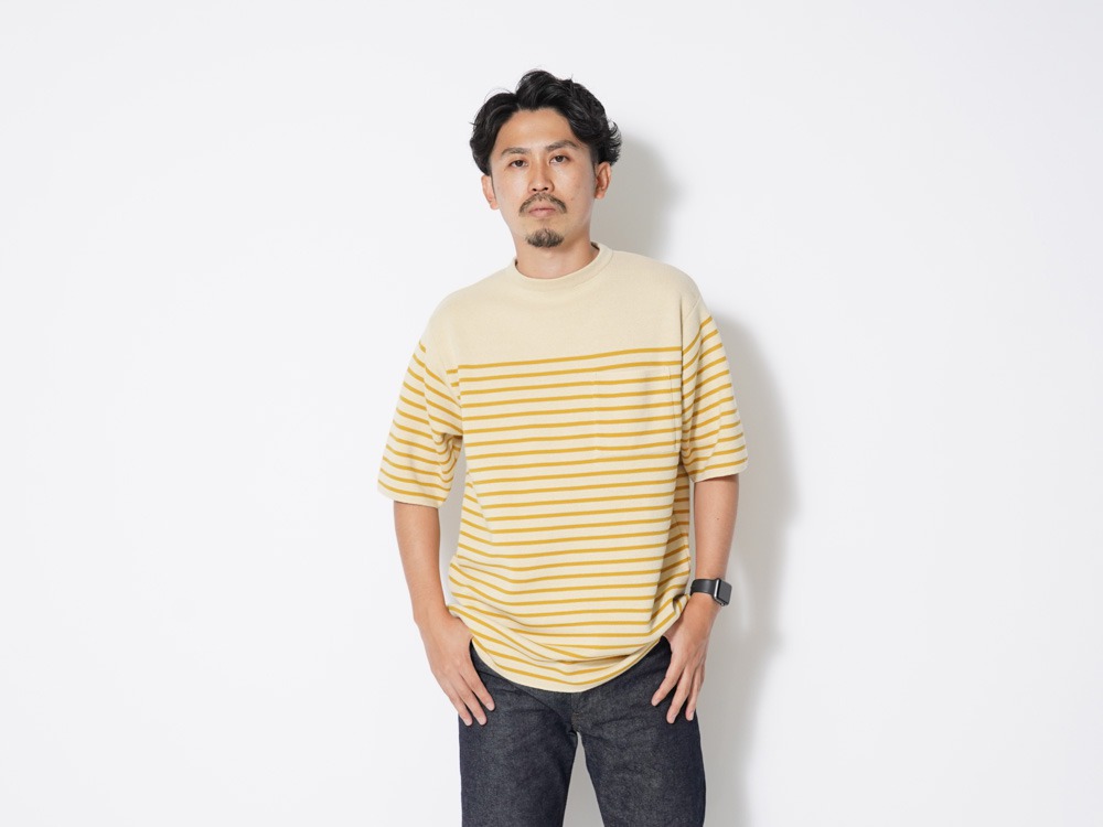 Co/Ny/Pe S/S Crew Neck Pullover XL BGMD