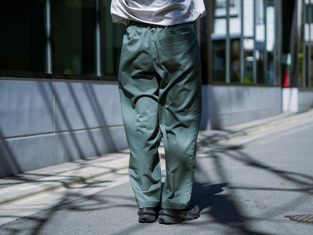 TC Twill Easy Pants S Green