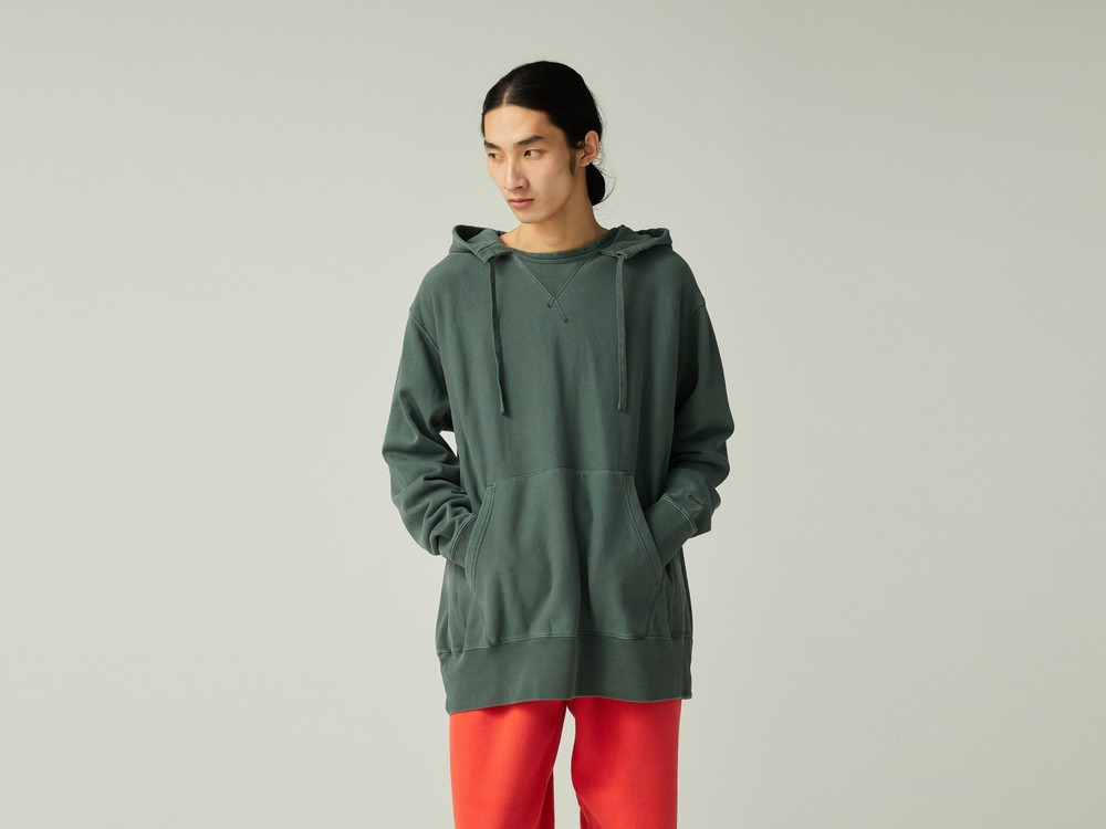 【先行予約商品】Garment Dyed Hoodie S CHARCOAL
