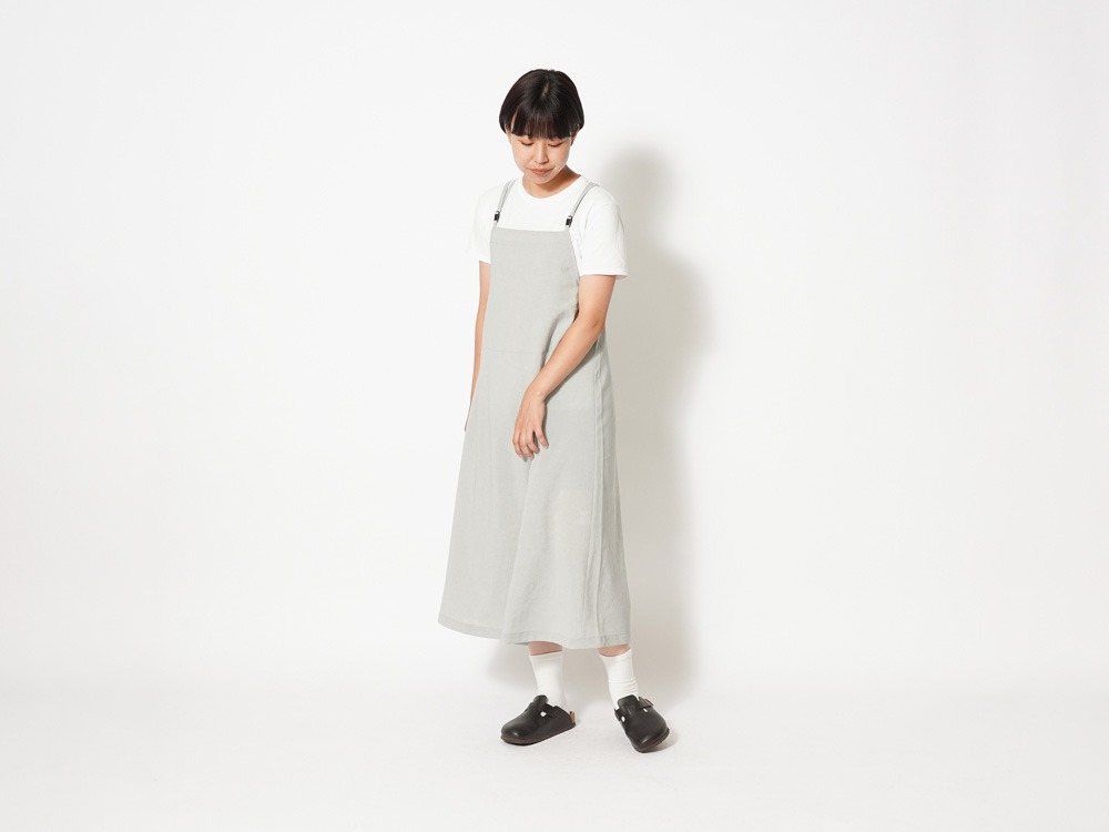 Pe Light Poplin Dress 1 Lightgrey