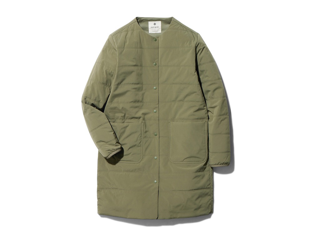 Flexible Insulated Long Cardigan 1 Olive(SW-23AW00100OL) |  フレキシブルインサレーションの通販（アウトドア用品）はスノーピーク(Snow Peak)