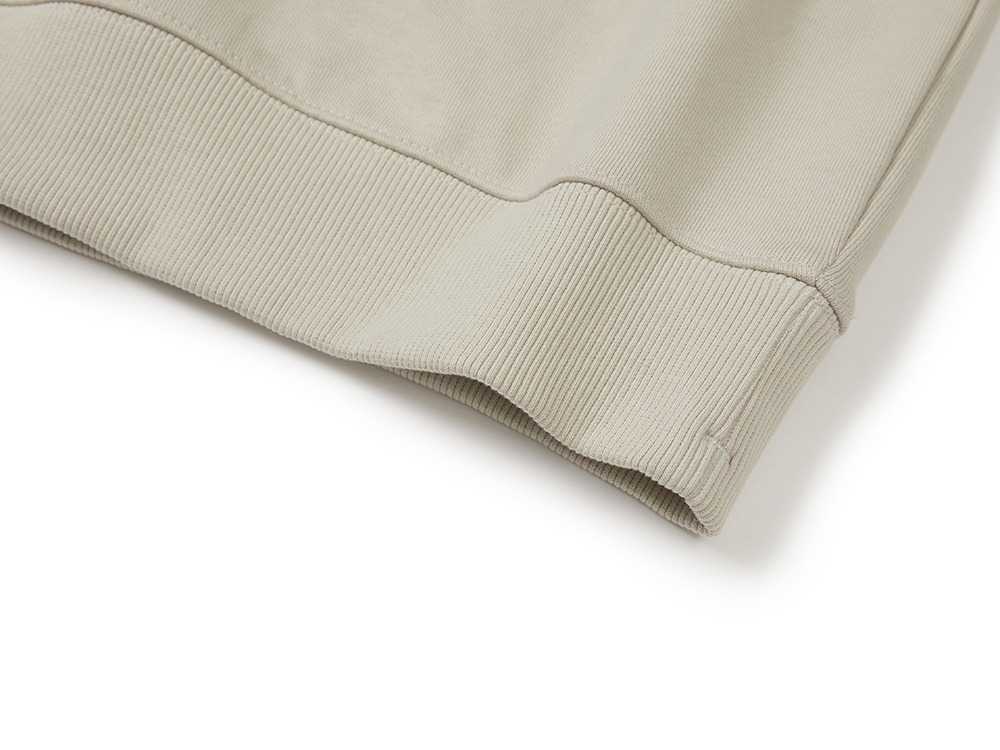 Land Women's Hood T-Shirt S LIGHT BEIGE