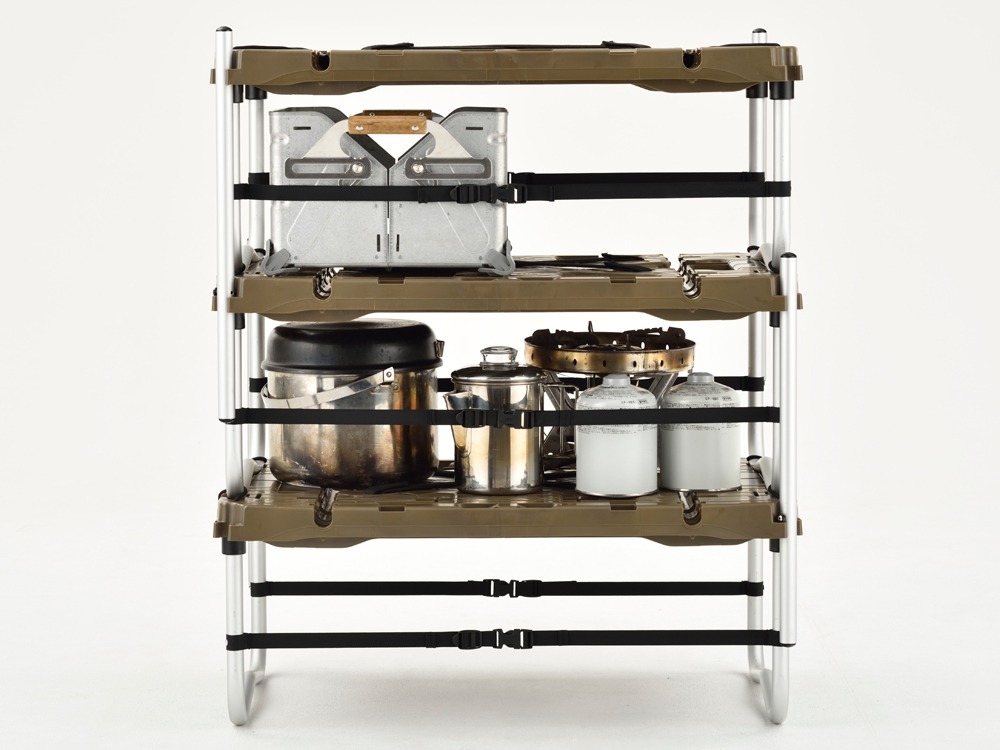 ラックソット ベースユニット Lv 210 テーブル チェアの通販 アウトドア キャンプ用品 はスノーピーク Snow Peak