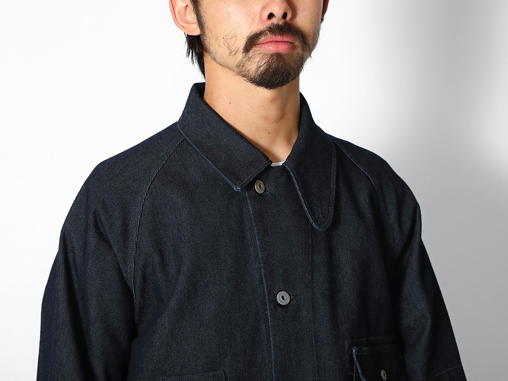 TAKIBI Denim Jacket M Black