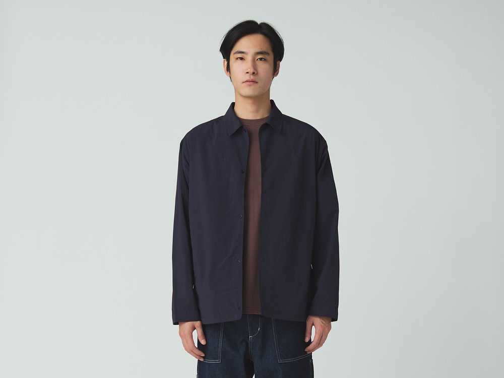 【先行予約商品】Nylon Tussah Utility Storage Shirt S BLACK