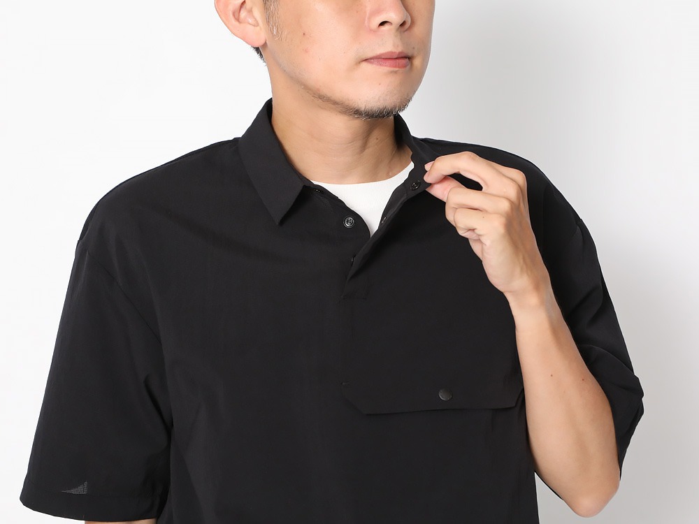 Quick Dry Polo Shirt S Black