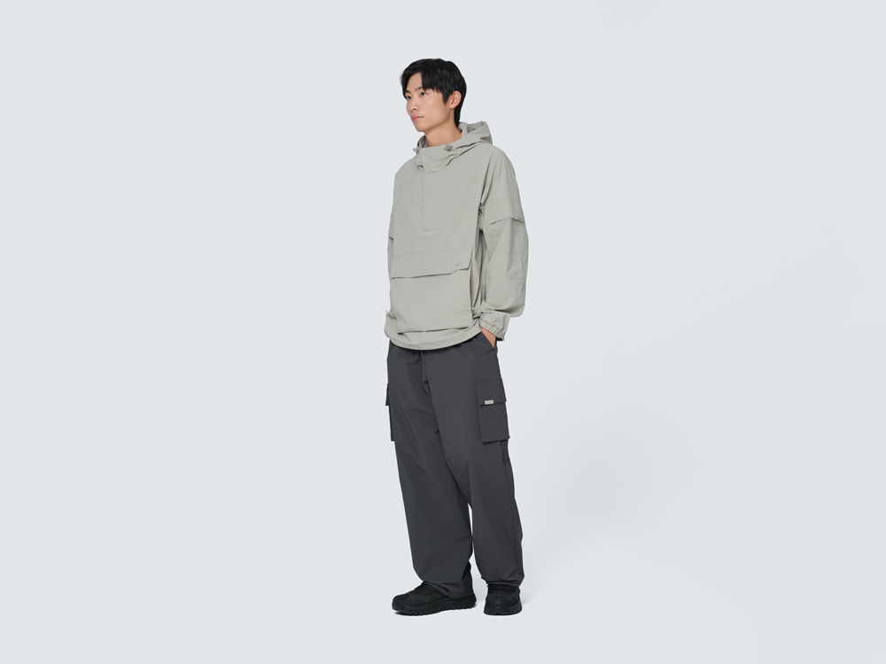 Root Two-Pocket Drawstring Pants M CHARCOAL