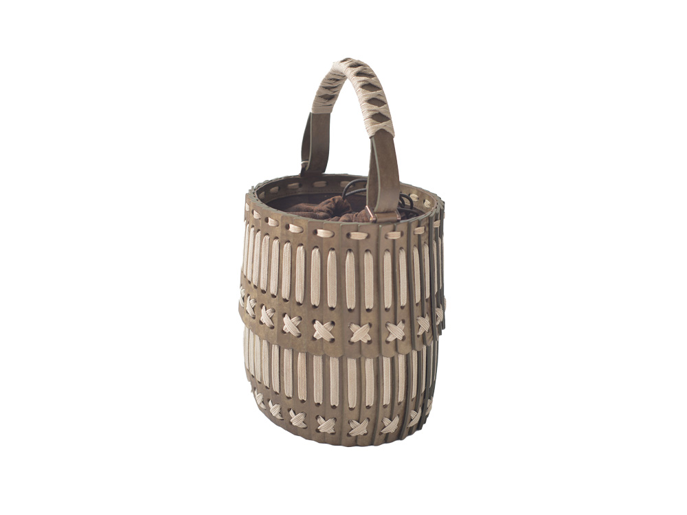 YAMAI×HATORI Leather Bucket