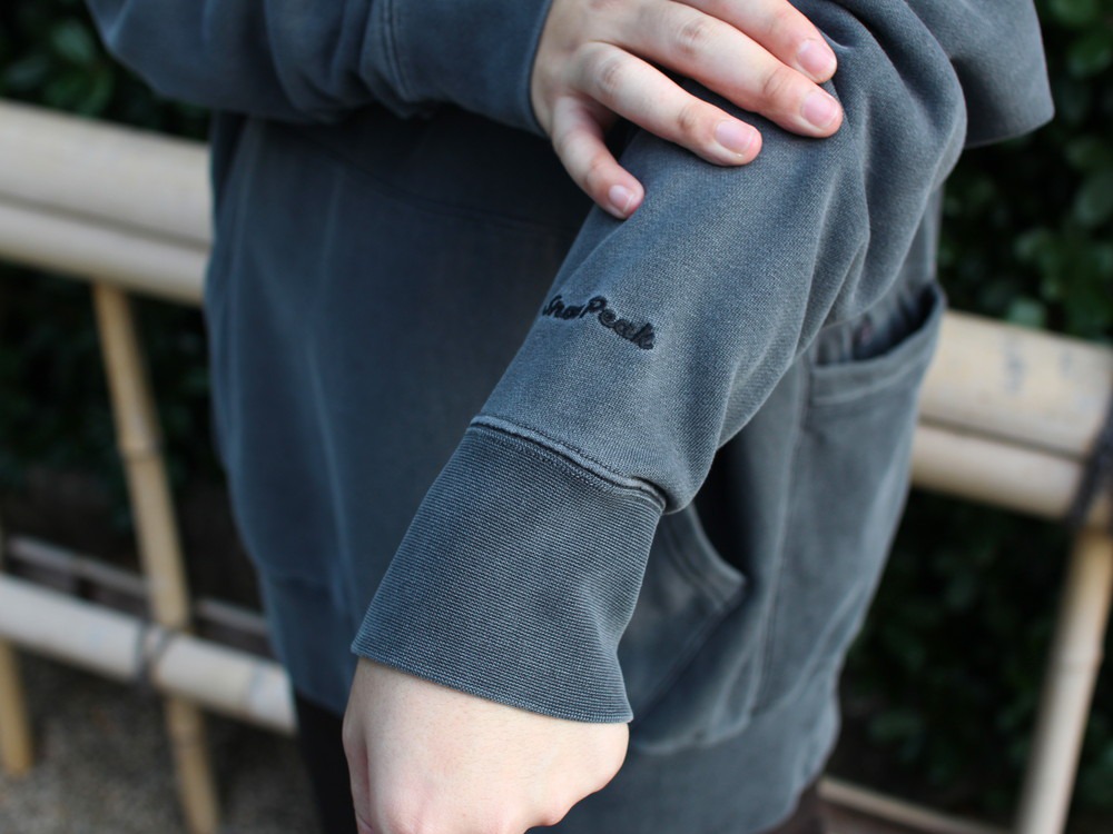 Garment Dyed Hoodie XL CHARCOAL