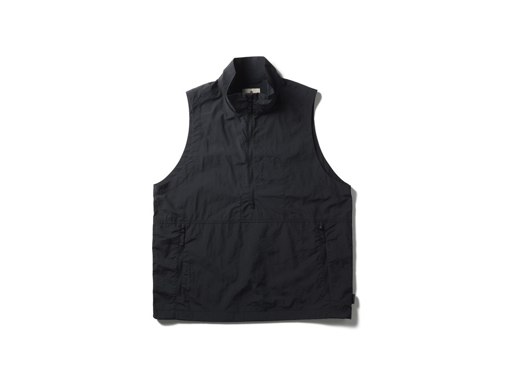 【先行予約商品】Nylon Tussah Utility Storage Vest S BLACK