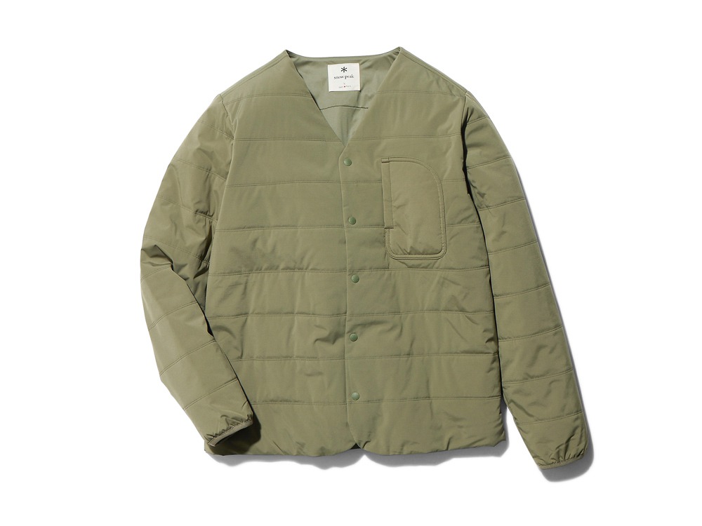 Flexible Insulated Cardigan 2 Olive(SW-23AU00101OL) | フレキシブル ...