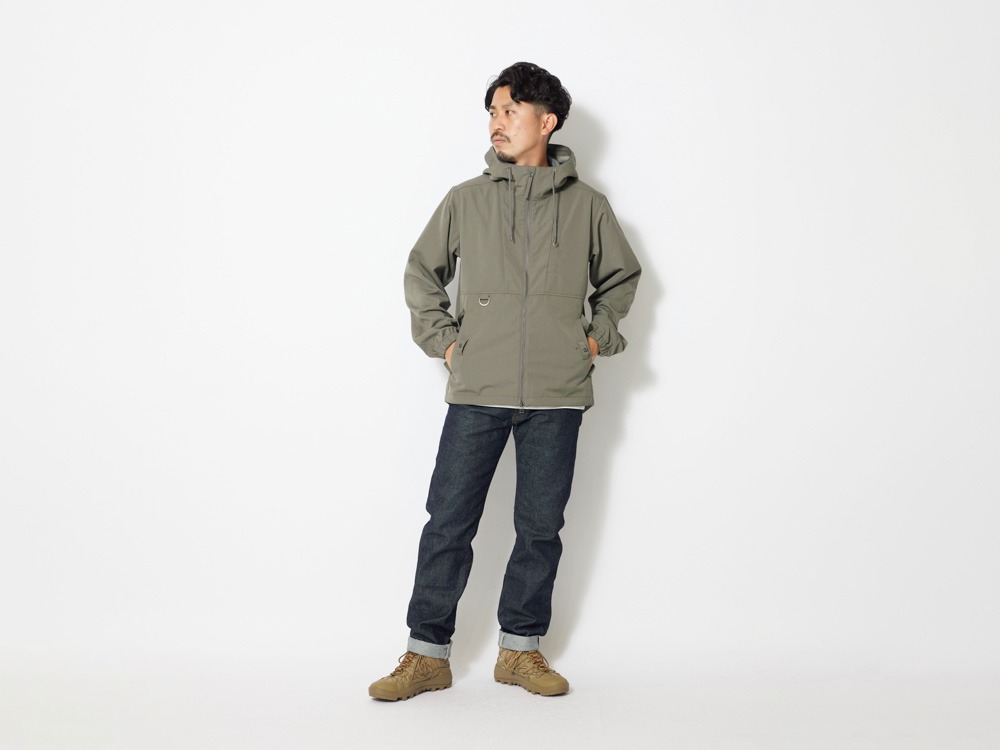 TAKIBI Weather Cloth Jacket S Khaki