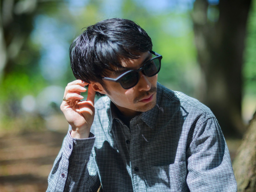 JINS × Snow Peak Rubber Sunglasses 墨 (Wellington)ドライブレンズ