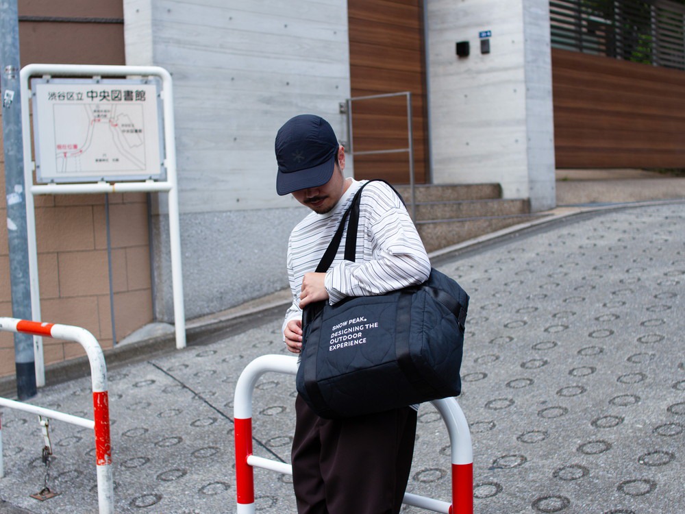 Quilted Ripstop Duffle One BLACK