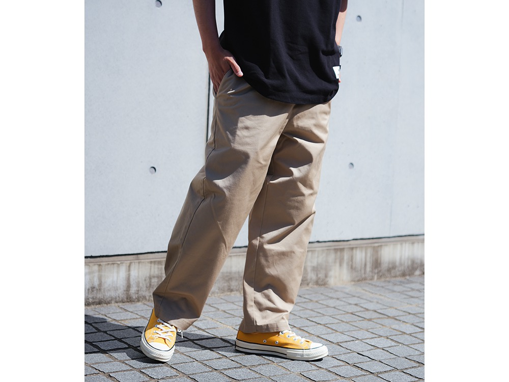 TC Twill Easy Pants S Green