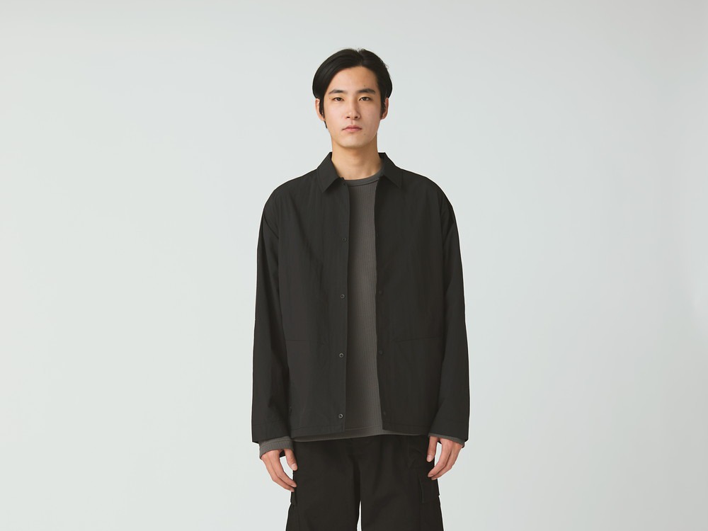 【先行予約商品】Nylon Tussah Utility Storage Shirt M LIGHT GREY