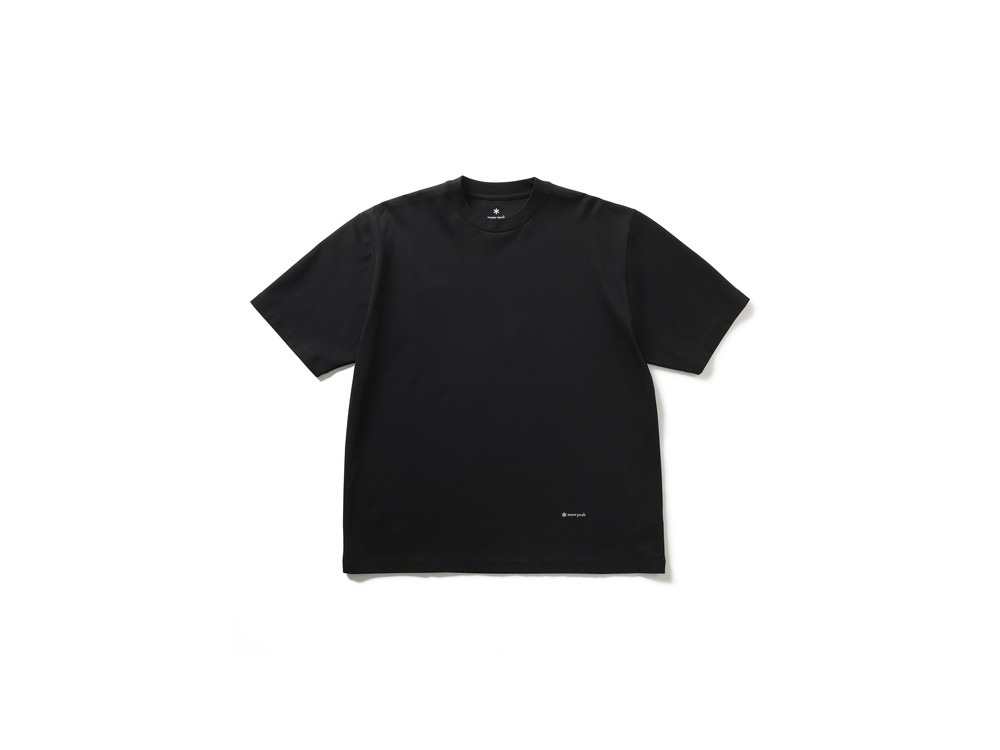 【先行予約商品】Organic Cotton Mercerized T-Shirt S BLACK