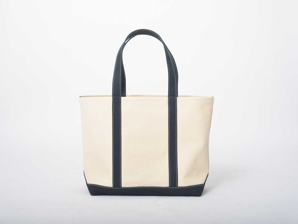 Navy canvas best sale tote bag