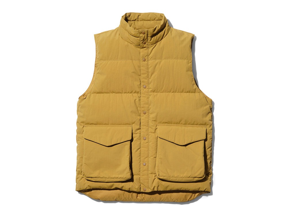 Recycled Down Vest M Coyote