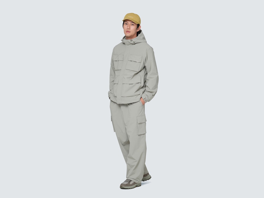 Root Two-Pocket Drawstring Pants M CHARCOAL