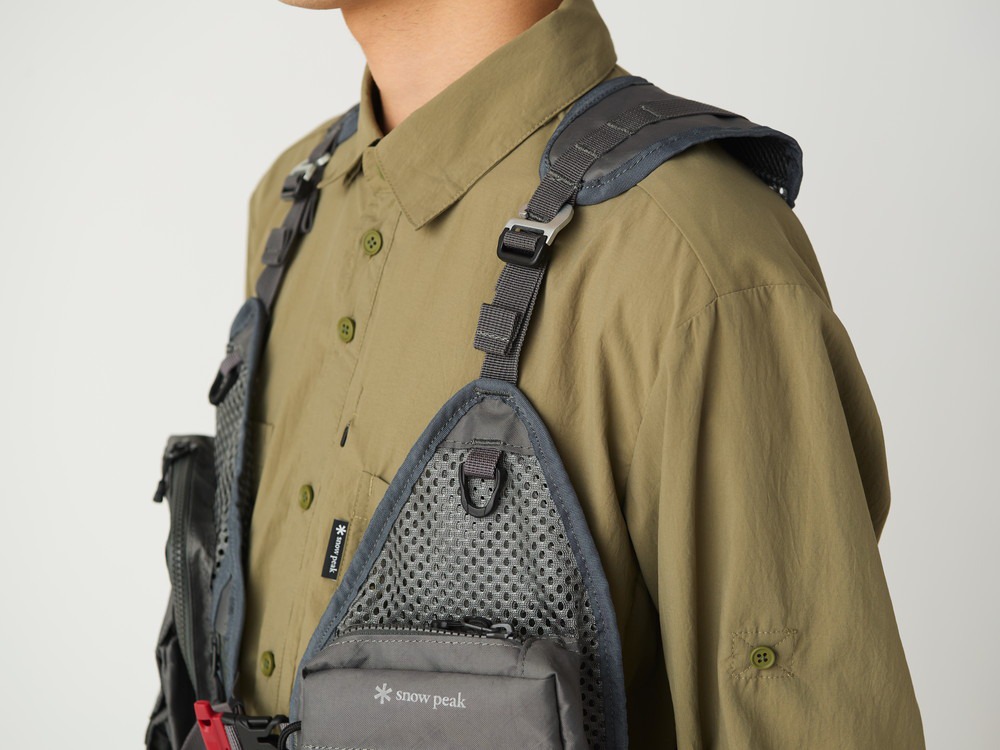 SP FF Joint System Vertical Strap Mesh Vest One OLIVE