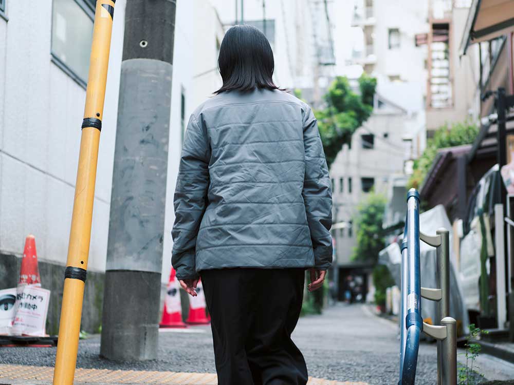 【オンライン限定】Flexible Insulated Cardigan S Grey