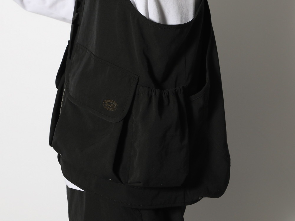 TAKIBI Weather Cloth Vest S Black