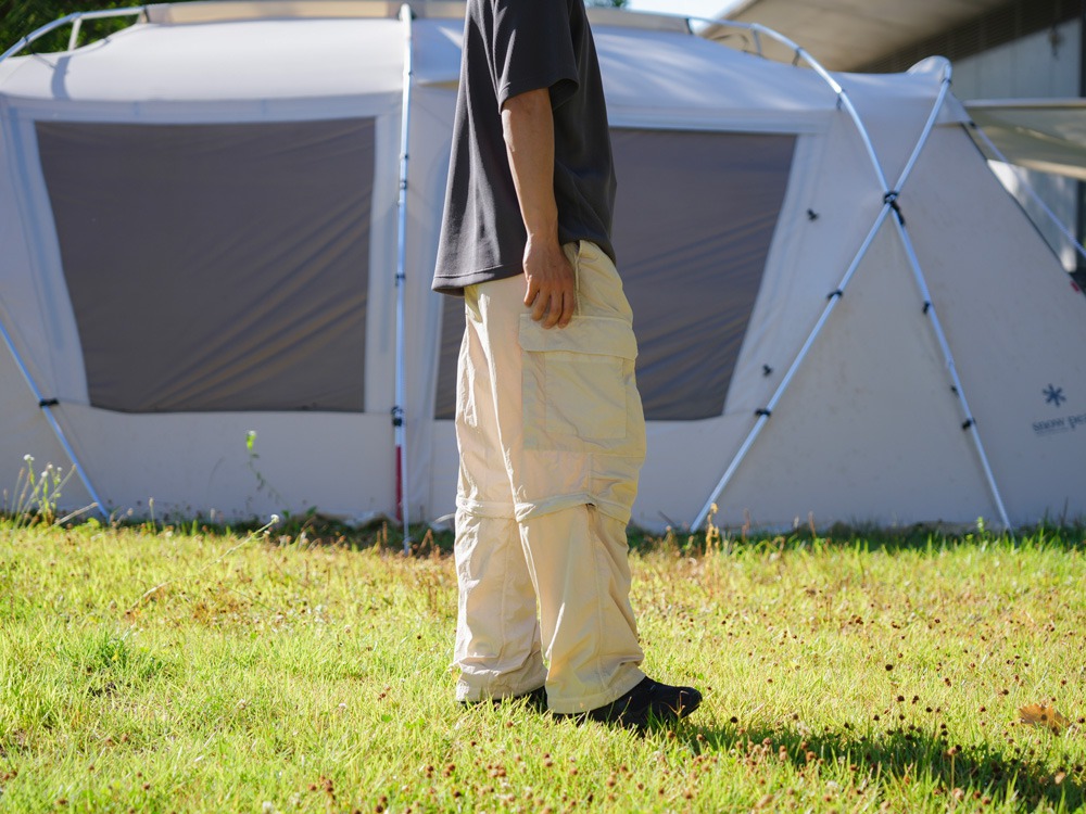 【先行予約商品】Garment Dyed Convertible Pants M BLACK