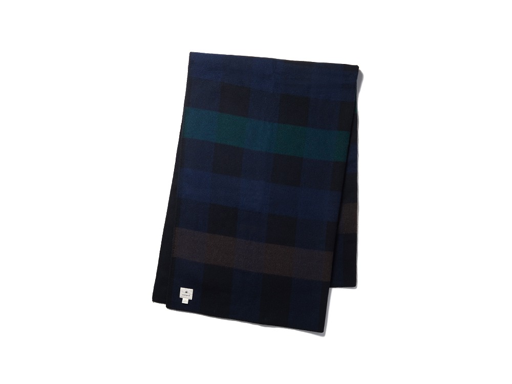 Recycled Wool Blanket One Black(AC-24AU105BK) | アパレル
