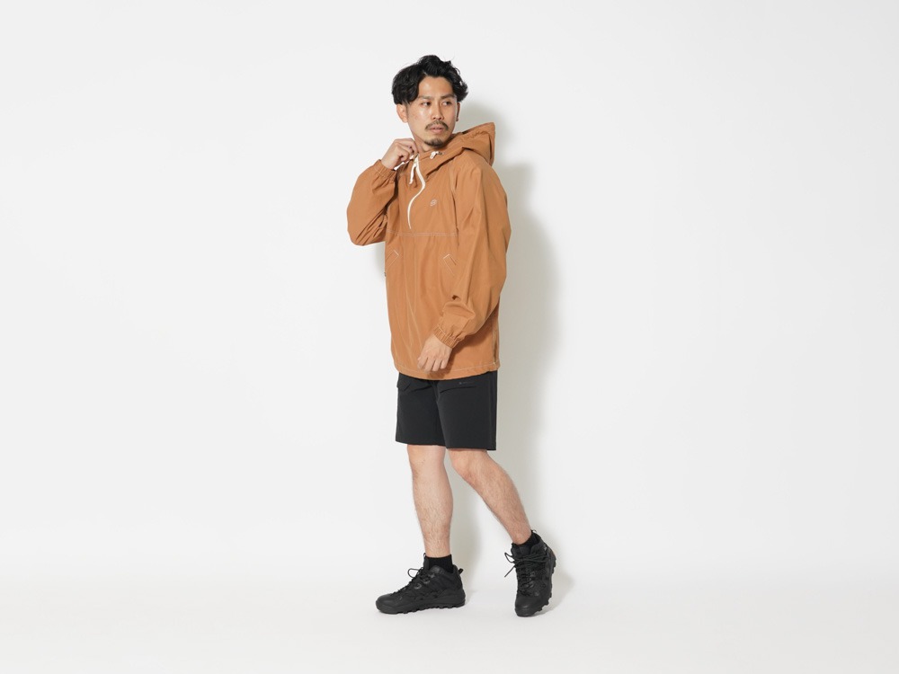 Light Mountain Cloth Parka S Brown