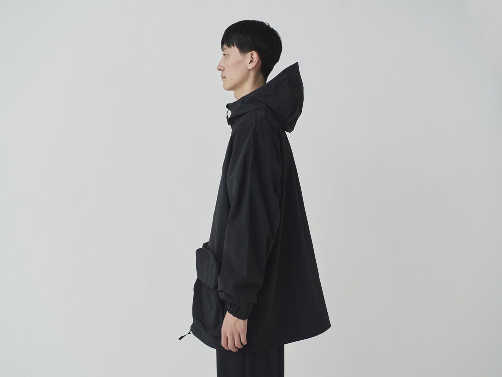 Nylon Tussah Jacket M BLACK