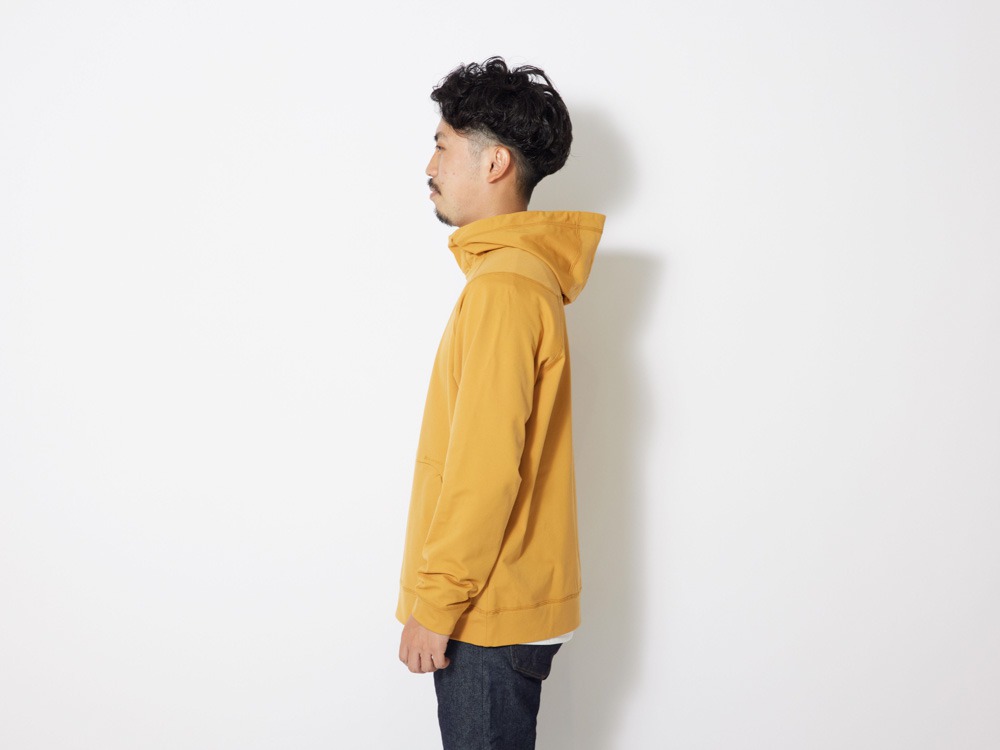 Air Dry Sweat Parka M Yellow