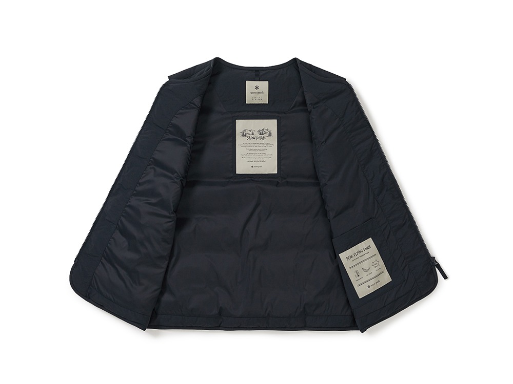 Land Lightweight Down Vest M DARK NAVY
