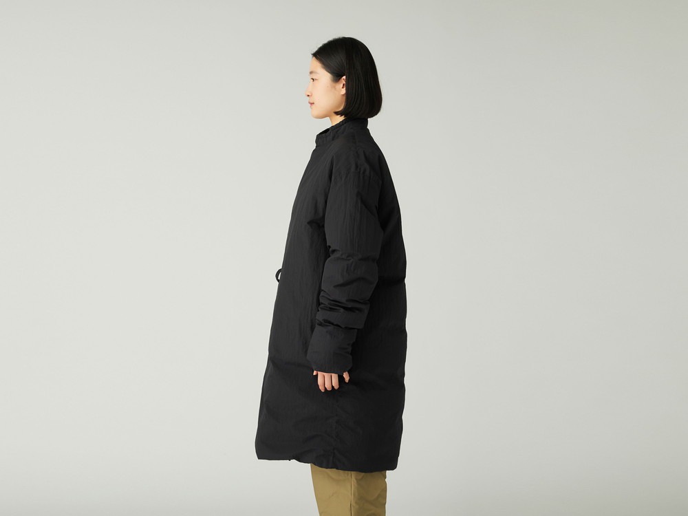 Garment Dyed Down Coat M NAVY