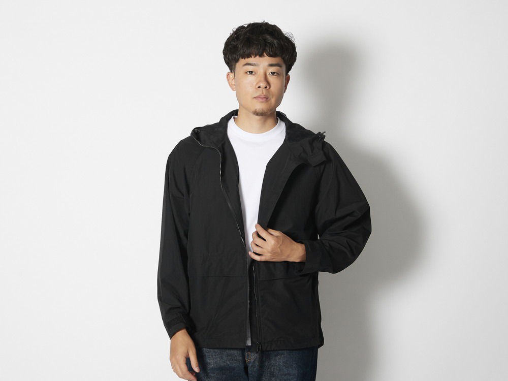 Light Mountain Cloth Zip Up Parka M Black(JK-24SU10403BK ...