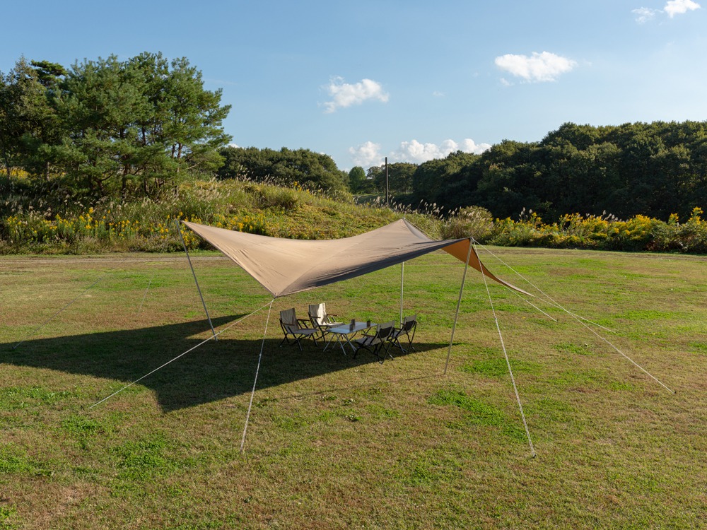 極細繊維クロス スノーピーク メーヴェ L タープ【ウイングポール280cm