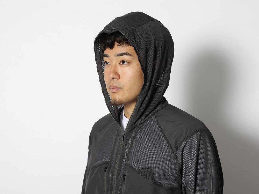 Insect Shield Mesh Jacket 1 Charcoal