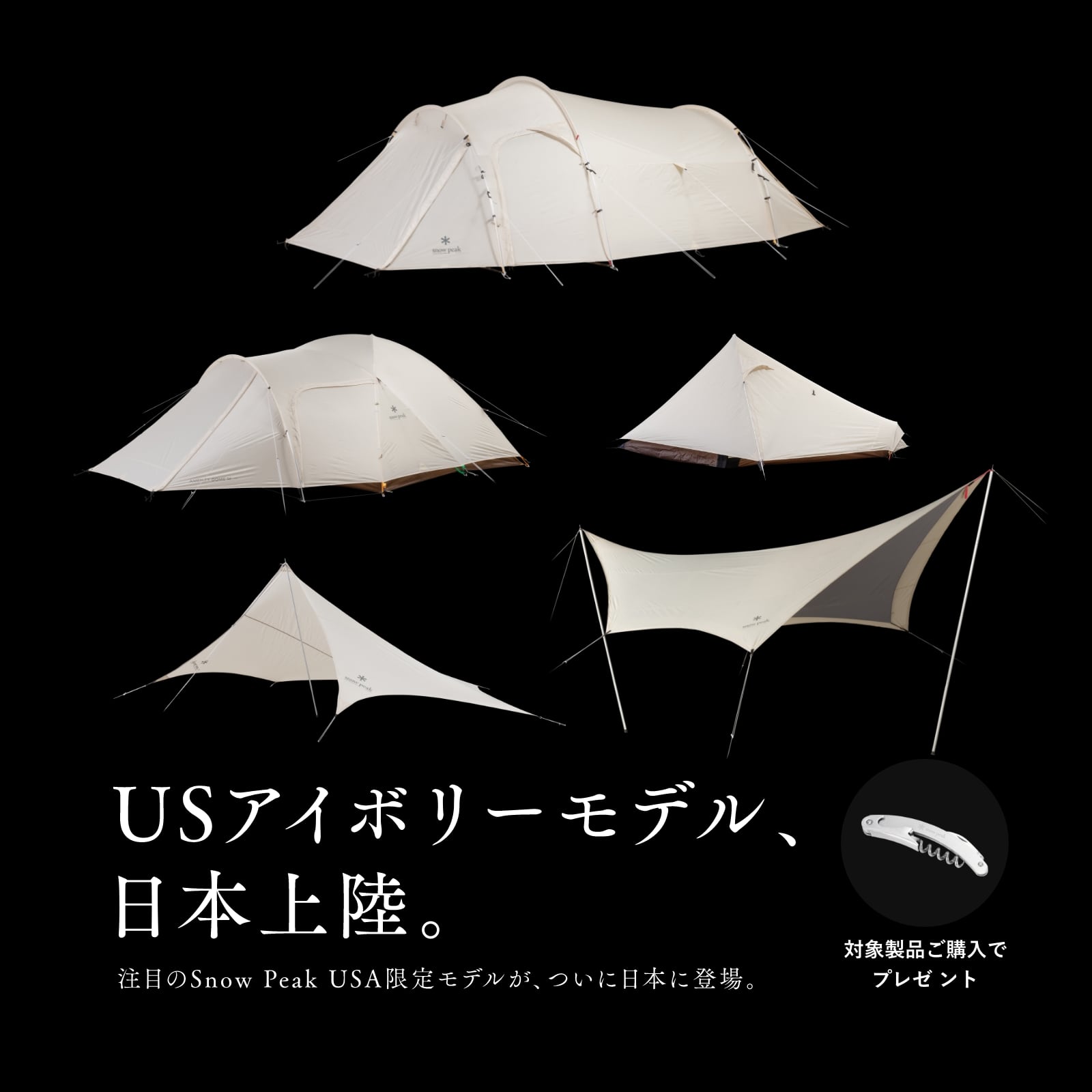 アウトドア・キャンプ用品の通販 | スノーピーク(Snow Peak)